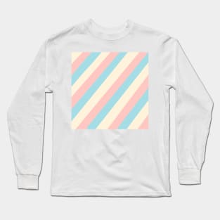 Pastel Pattern Design Long Sleeve T-Shirt